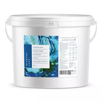 Соль д/ванн Marine Life Красного моря, 9 кг