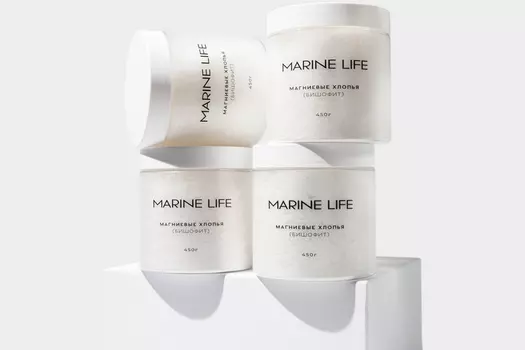 Соль д/ванн Marine Life магниевая Бишофит, 4 шт, набор