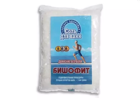 Соль д/ванн Ресурс Здоровья №21 бишофит п/пакет, 500 г