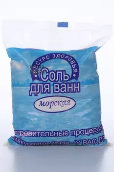 Соль д/ванн Ромашка, 1 кг, п/э пакет