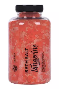 Соль д/ванны Fabrik Cosmetology Мандарин с эфирным маслом, 500 г