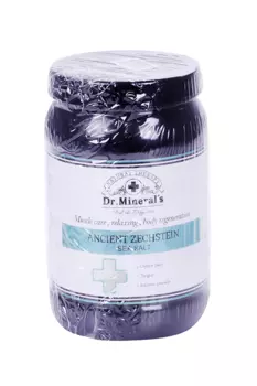 Соль Dr Minerals Ancient Zecshtein sea salt д/ванн магниевая банка, 2 000 г