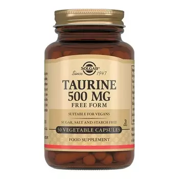 Солгар Таурин, 50 шт, капсулы