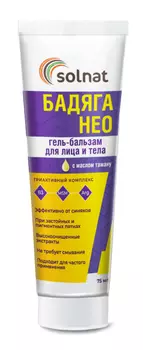 Solnat Бадяга Нео гель-бальзам для лица и тела 75 мл