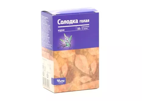Солодки корень, 50 г, сырье