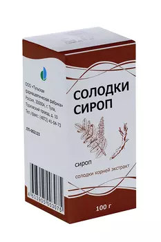 Солодки сироп, 100 г