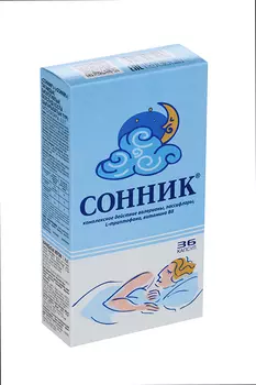 Сонник 0.3 г, 36 шт, капсулы