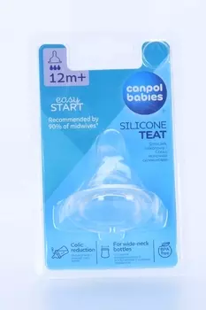 Соска EasyStart д/бутыл с шир горлом силикон быстрый поток с 12 мес