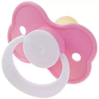 Соска-пустышка Бабочка с кольцом