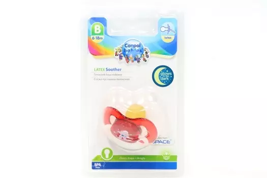 Соска-пустышка Канпол латекс (6-18 мес), (23/222)