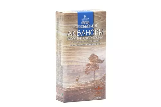 Сосновый мед Акванорм сироп, 250 мл
