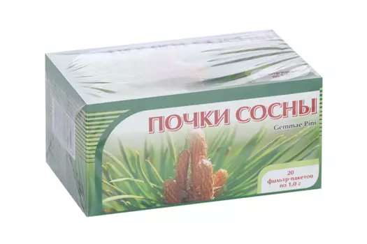Сосны почки, 1 г, 20 шт, сырье растительное ф/пак