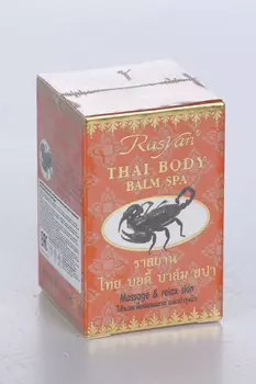 Спа-бальзам Rasyan с жиром скорпиона д/массажа, 50 г