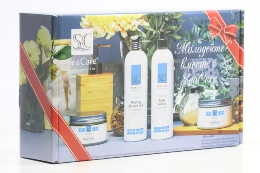 SPA набор №6 SeaCare лосьон д/тела и гель д/душа с минералами мертвого моря