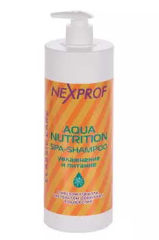 Спа-Шампунь NEXPROF CLASSIC CARE Увлажнение и Питание, 1 000 мл