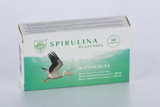 Спирулина-Фитосила, 60 шт, таблетки