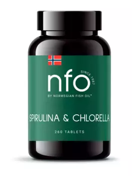 Спирулина и Хлорелла NFO, 260 шт, таблетки