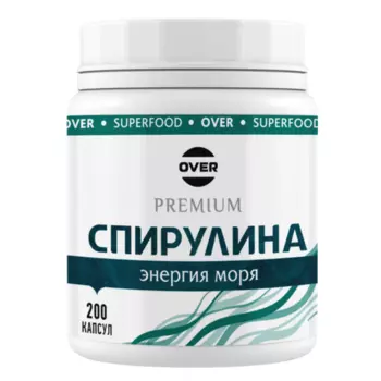 Спирулина OVER, 200 шт, капсулы