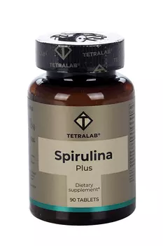 Спирулина Плюс Тетралаб, 90 шт, таблетки