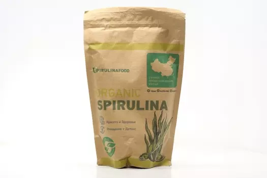 Спирулина Spirulinafood органик порошок, 500 г