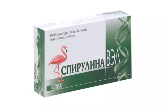 Спирулина Вэл, 60 шт, таблетки