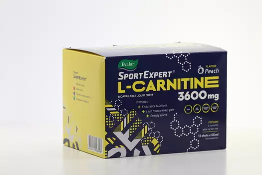 Спортэксперт L-карнитин 3600 мг, 50 мл, 12 шт, напиток