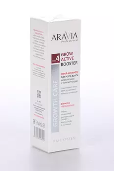 Спрей-активатор ARAVIA д/роста волос укрепляющий и тонизирующий, 150 мл
