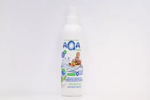 Спрей AQA BABY д/очищения поверхностей в детской комнате с антибакт эффект, 300 мл