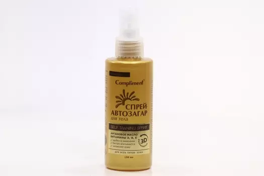 Спрей-автозагар Compliment д/тела д/всех типов кожи, 150 мл