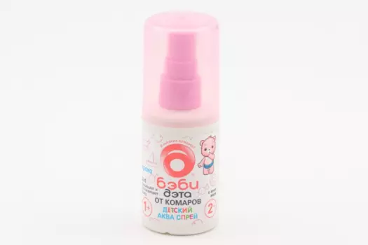 Спрей Бэби-Дэта Аква детский 2 в 1 (с 1 года), 75 мл