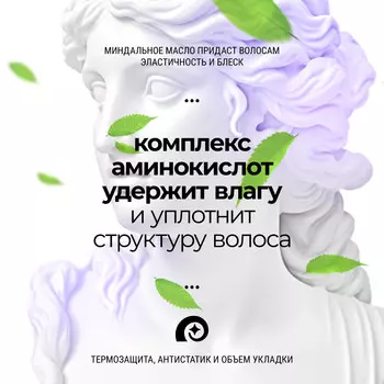 Спрей бустер для волос Roslin "AA Complex 17" 250 мл, для укладки волос, комплекс 17-ти аминокислот