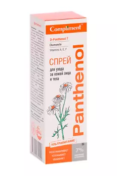 Спрей Compliment Panthenol д/ухода за кожей лица/тела, 150 мл