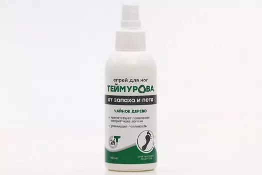Спрей д/ног Теймурова Чайное дерево, 150 мл