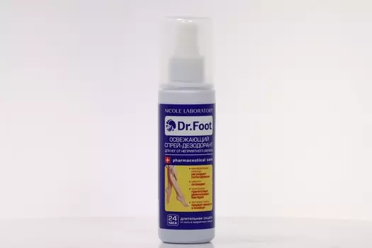 Спрей-дезодорант Доктор Фут освеж д/ног от неприятного запаха, 150 мл