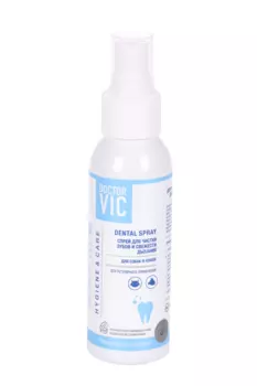 Спрей Doctor VIC д/чистки зубов и свежести дыхания д/собак и кошек 100 мл