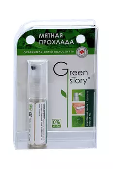 Спрей Грин Стори д/полости рта Мятная прохлада, 15 мл