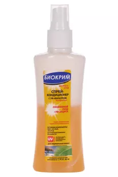 Спрей-кондиционер Биокрим с УФ-Фильтром д/волос, 150 мл
