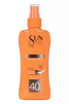 Спрей Krassa солнцезащитный SPF 40, 180 мл
