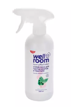 Спрей-пена Wellroom мята д/ковров/текстиля 500 мл