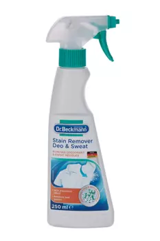 Спрей пятновыводитель Dr Beckmann выводит пятна от дезодоранта/пота 250 мл
