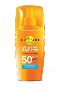 Спрей солнцезащитный Биокон SPF-50, 160 мл