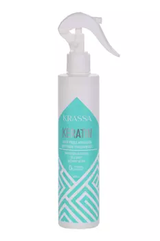 Спрей-уход Krassa Professional Keratin с кератином д/реконструкции волос, 250 мл
