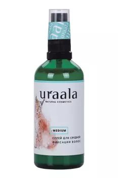 Спрей Uraala д/фиксации волос medium, 100 мл, (uraala018)