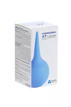 Спринцовка №7 тип А с мяг након, 70 мл, инд уп