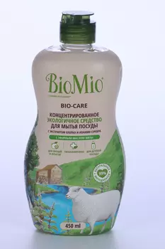 Средство BioMio Bio-Care д/мытья посуды/овощей/фруктов мята 450 мл