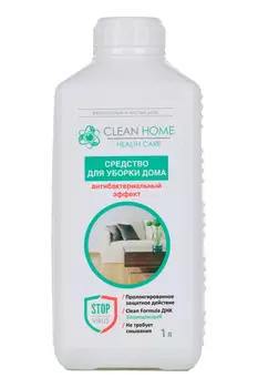 Средство Clean Home д/уборки дома антибактериальный эффект 1 л