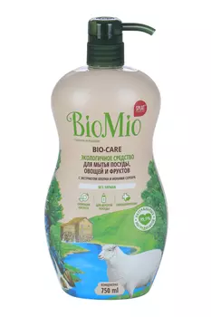 Средство д/мытья посуды BioMio овощей и фруктов без запаха Эко 750 мл