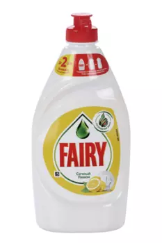 Средство для мытья посуды FAIRY "Сочный лимон", 450 мл