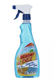 Средство для мытья стёкол и зеркал Mister DEZ "Грейпфрут", 500 мл