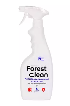 Средство Forest clean антибактериальное д/рук и поверхностей спрей 500 мл